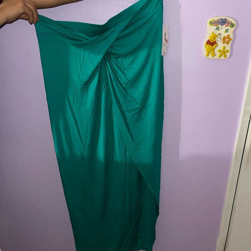 brand new teal skirt !